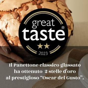 Panettone Classico Glassato in feestelijk geschenkblik 1000 gram L137