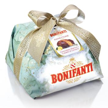Panettone Citroen & witte chocolade - al limone e cioccolato bianco 1000 gram i117