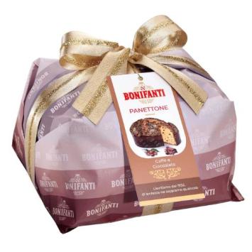 Panettone glassato koffie en chocolade - caffé e cioccolato 1000 gram S07